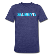 SILBEYA INEVITABLE | Unisex Tri-Blend T-Shirt | ISUTBTSL5Q4DBW - heather indigo