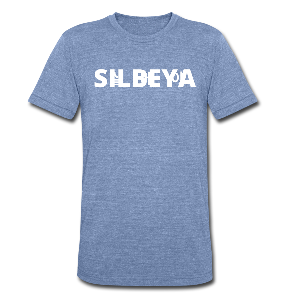 SILBEYA INEVITABLE | Unisex Tri-Blend T-Shirt | ISUTBTSL2Q4DWW - heather blue