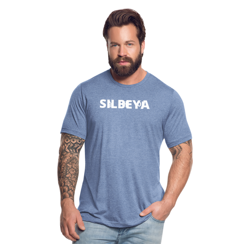 SILBEYA INEVITABLE | Unisex Tri-Blend T-Shirt | ISUTBTSL2Q4DWW - heather blue