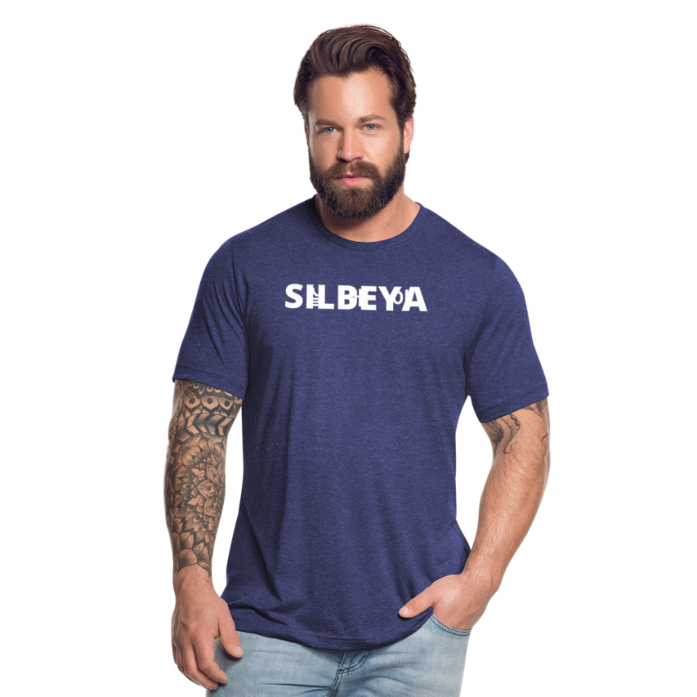 SILBEYA INEVITABLE | Unisex Tri-Blend T-Shirt | ISUTBTSL2Q4DWW - heather indigo