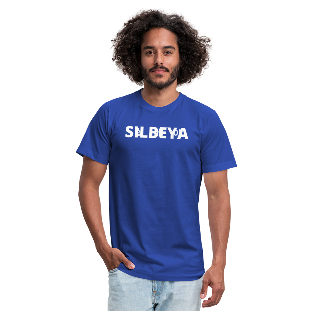 SILBEYA TRAILBLAZER | Unisex Cotton T-Shirt Blue | TSUCTSBLUL2 - royal blue