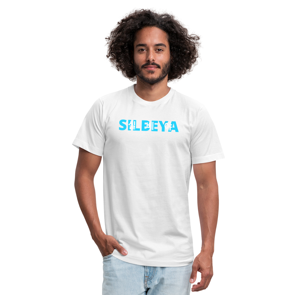 SILBEYA TRAILBLAZER | Unisex Cotton T-Shirt White | TSUCTSWHTL5 - white