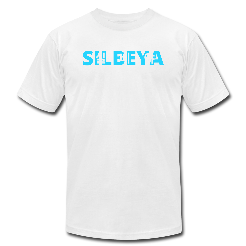 SILBEYA TRAILBLAZER | Unisex Cotton T-Shirt White | TSUCTSWHTL5 - white