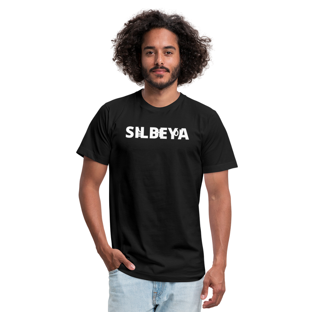 SILBEYA TRAILBLAZER | Unisex Cotton T-Shirt Black | TSUCTSBLKL2 - black