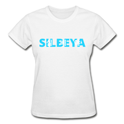 SILBEYA TRAILBLAZER | Women Cotton T-Shirt White | TSWCTSWHTL5 - white