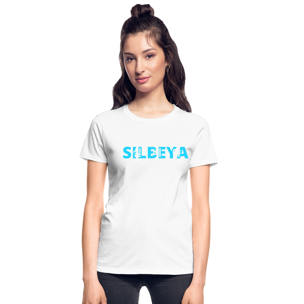 SILBEYA TRAILBLAZER | Women Cotton T-Shirt White | TSWCTSWHTL5 - white