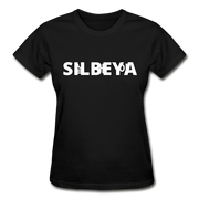 SILBEYA TRAILBLAZER | Women Cotton T-Shirt Black | TSWCTSBLKL2 - black