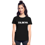 SILBEYA TRAILBLAZER | Women Cotton T-Shirt Black | TSWCTSBLKL2 - black