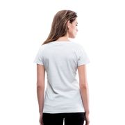 SILBEYA TRAILBLAZER | Women V-Neck Cotton T-Shirt White | TSWVNCTSWHTL5 - white