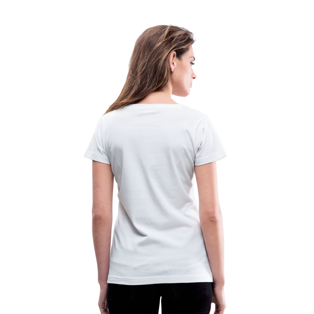 SILBEYA TRAILBLAZER | Women V-Neck Cotton T-Shirt White | TSWVNCTSWHTL5 - white