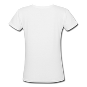 SILBEYA TRAILBLAZER | Women V-Neck Cotton T-Shirt White | TSWVNCTSWHTL5 - white