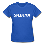 SILBEYA TRAILBLAZER | Women Cotton T-Shirt Blue | TSWCTSBLUL2 - royal blue