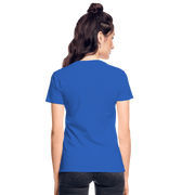 SILBEYA TRAILBLAZER | Women Cotton T-Shirt Blue | TSWCTSBLUL2 - royal blue