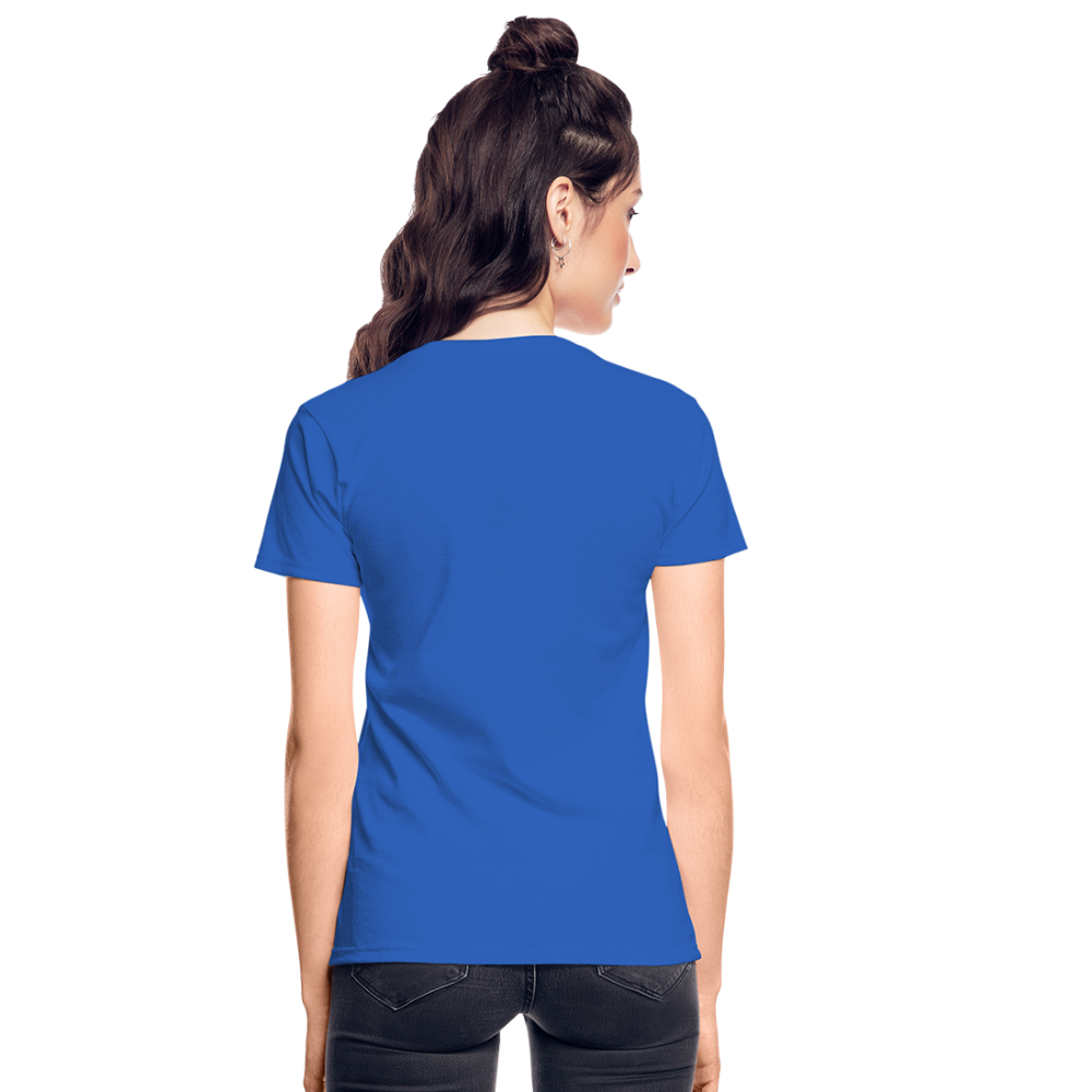 SILBEYA TRAILBLAZER | Women Cotton T-Shirt Blue | TSWCTSBLUL2 - royal blue