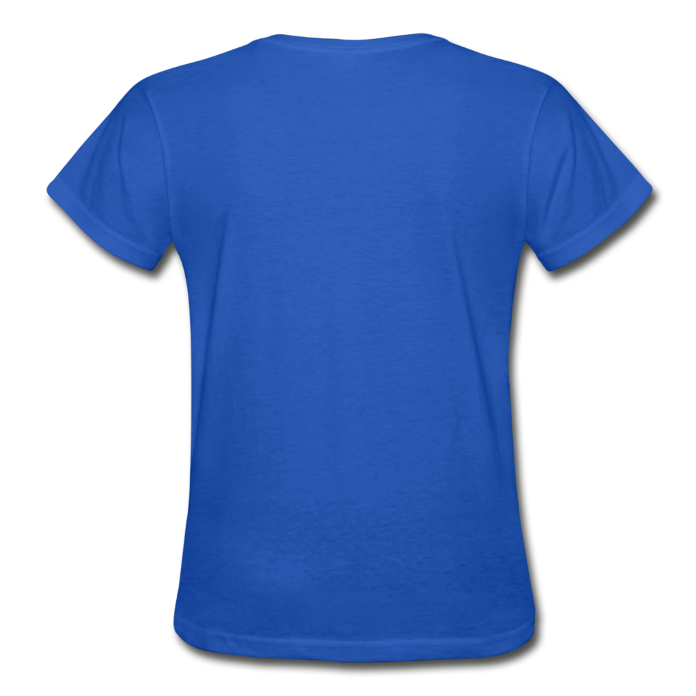 SILBEYA TRAILBLAZER | Women Cotton T-Shirt Blue | TSWCTSBLUL2 - royal blue