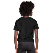 SILBEYA TRAILBLAZER | Women Knotted Cotton T-Shirt Black | TSWKCTSBLKL2 - black