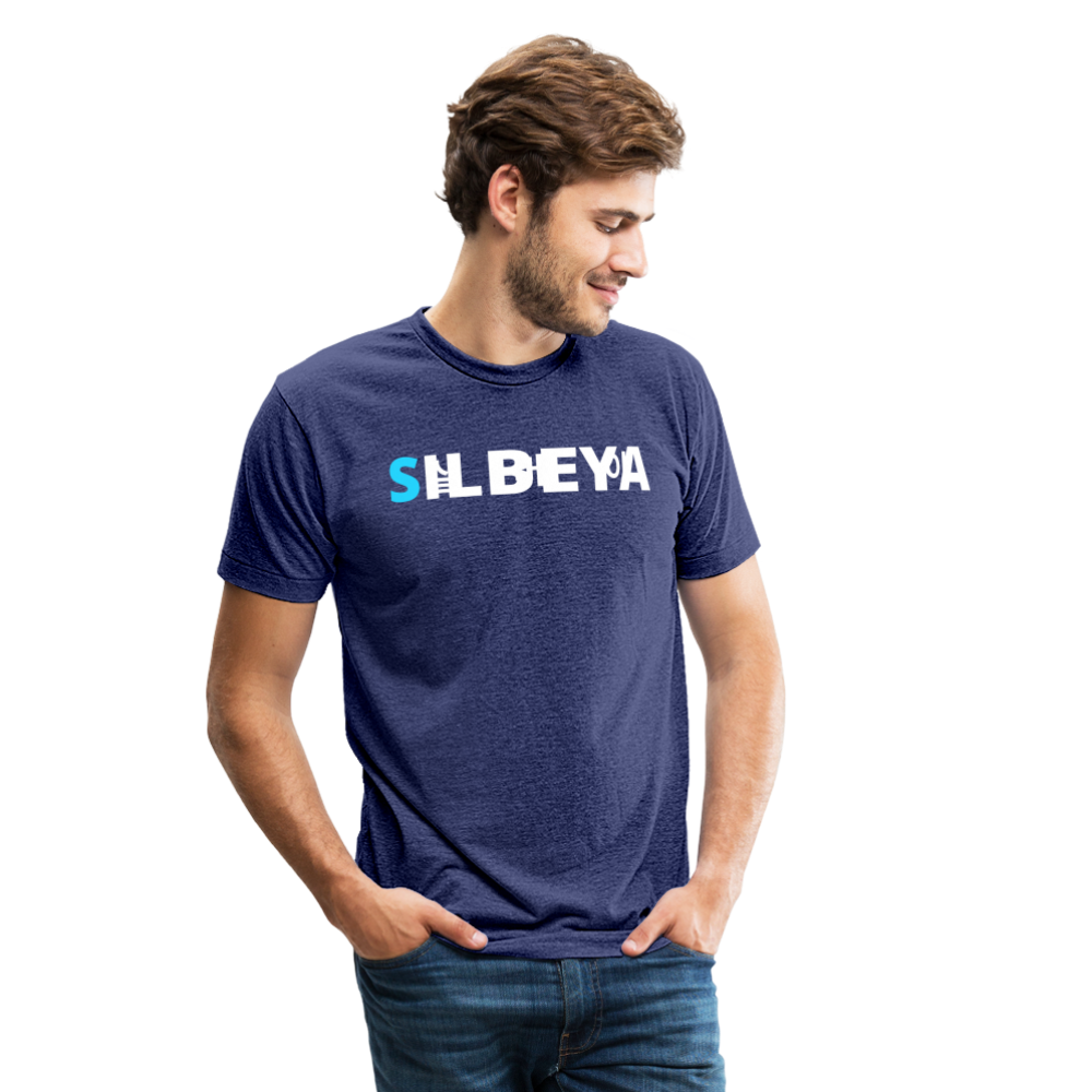 SILBEYA LUMINARY | Unisex Tri-Blend T-Shirt | LSUTBTSL3Q8DWW - heather indigo