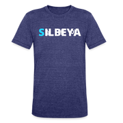 SILBEYA LUMINARY | Unisex Tri-Blend T-Shirt | LSUTBTSL3Q8DWW - heather indigo