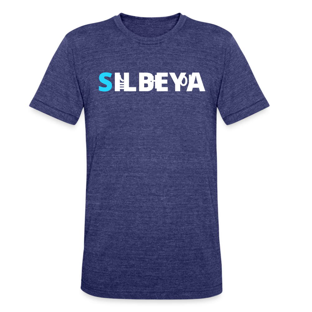 SILBEYA LUMINARY | Unisex Tri-Blend T-Shirt | LSUTBTSL3Q8DWW - heather indigo